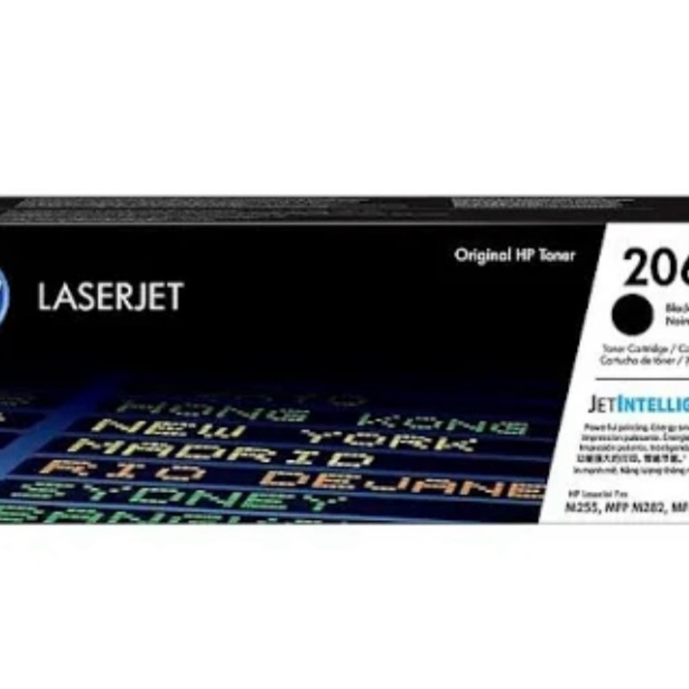 HP 206A  Ink Set W2110A,W2111A,W2112A,W2113A  Black, Cyan, Magenta, Yellow New - Picture 5 of 7